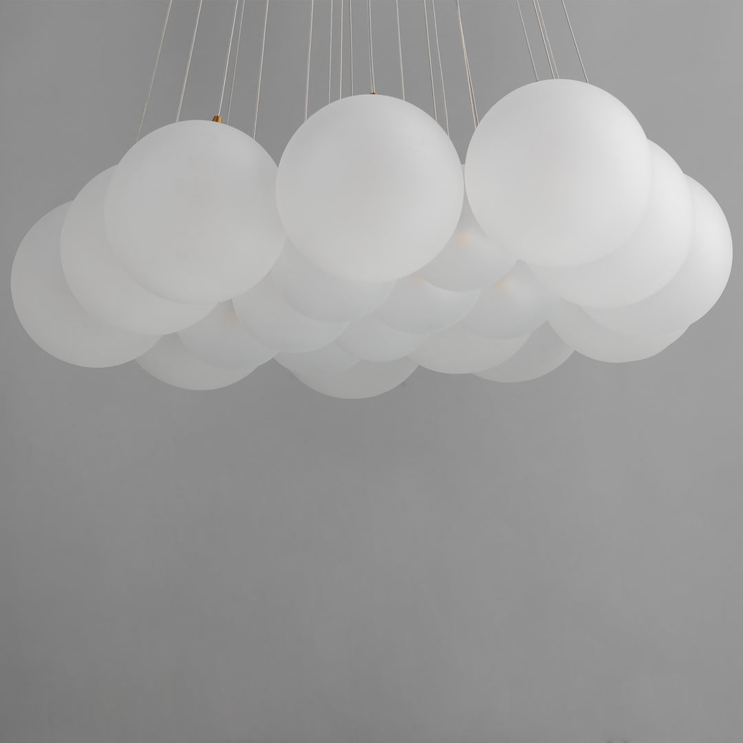 Burst - 20 Light LED Chandelier by ET2 Lighting - view 12