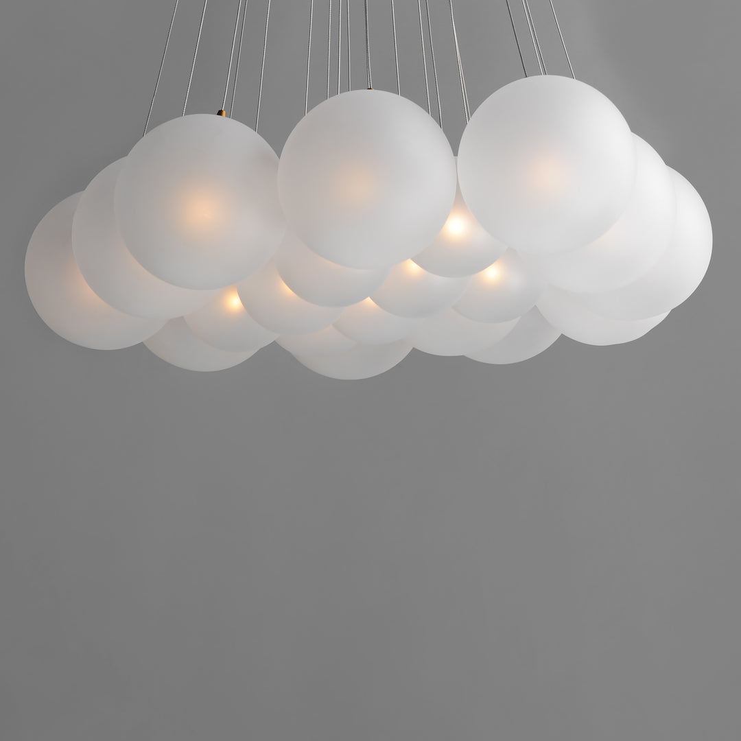 Burst - 20 Light LED Chandelier by ET2 Lighting - view 13