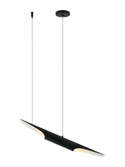 Steel Stylus Shade Single Pendant