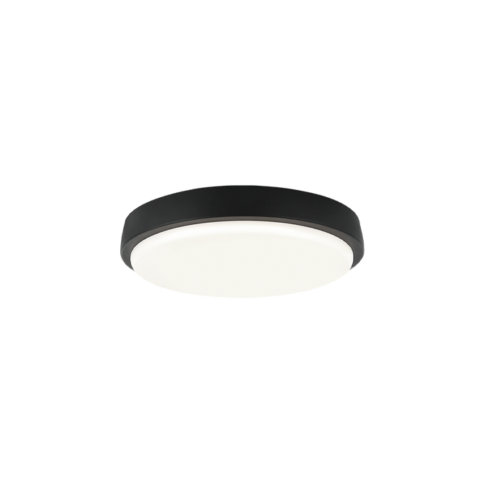 Steel Frame with White Acrylic Diffuser Flush Mount