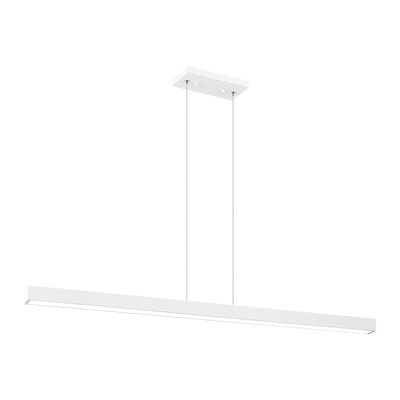 LED Steel Linear Frame with Acrylic Diffuser Pendant