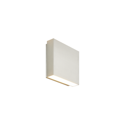 LED Steel Rectangular Frame with Acrylic Diffuser Outdoor Wall Sconce