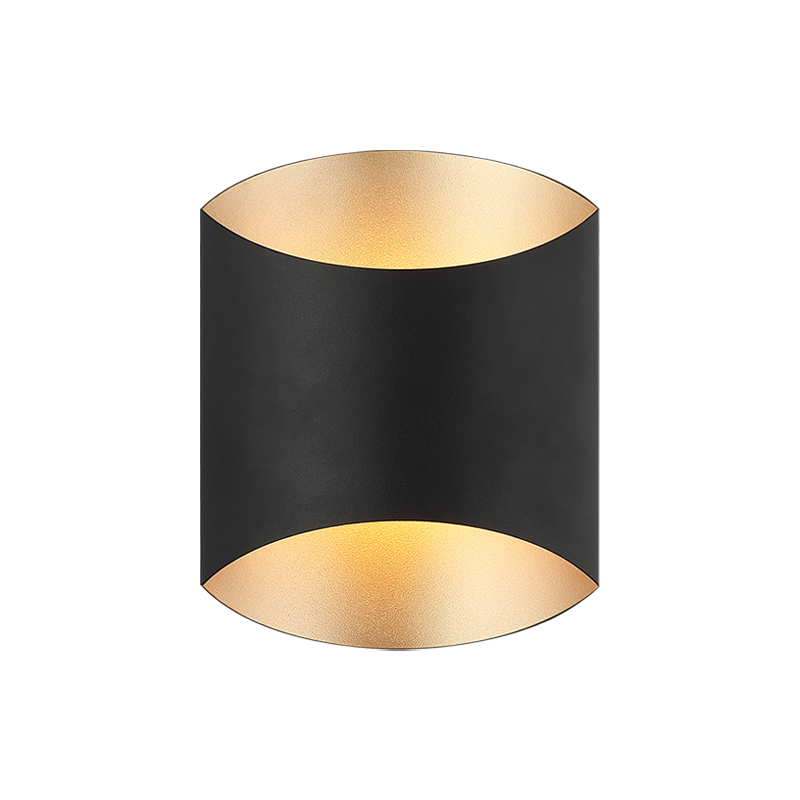LED Steel Frame Two Tone Wall Sconce