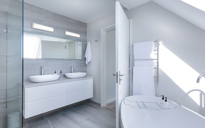 LED Steel Frame with Acrylic Diffuser Vanity Light