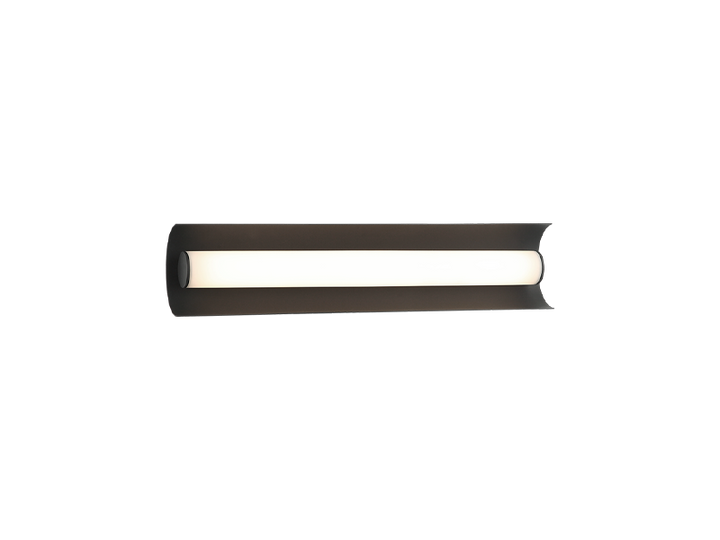 LED Curve Steel Frame with White Acrylic Diffuser Vanity Light