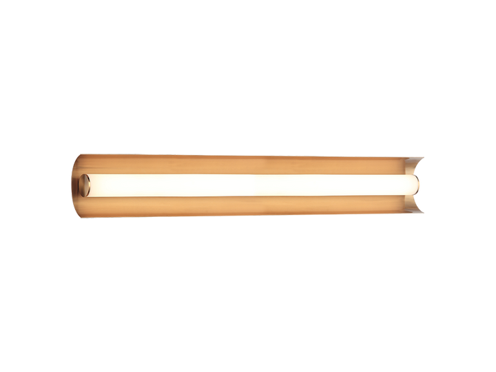 LED Curve Steel Frame with White Acrylic Diffuser Vanity Light