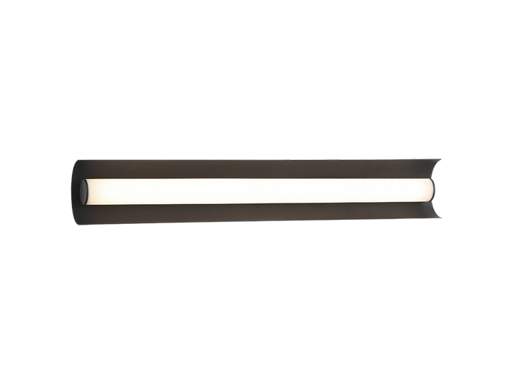 LED Curve Steel Frame with White Acrylic Diffuser Vanity Light