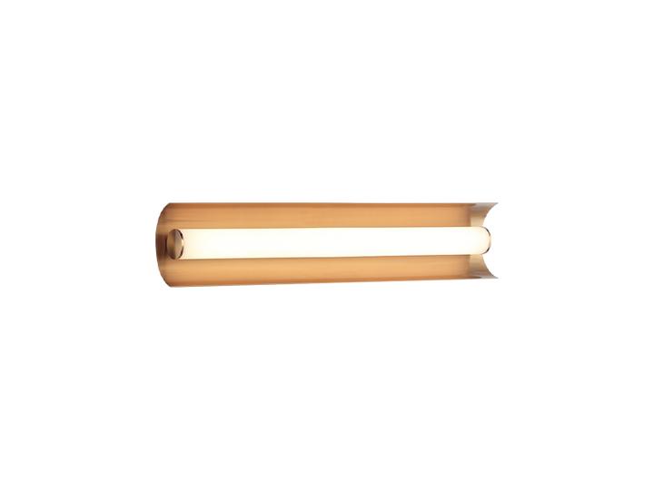 LED Curve Steel Frame with White Acrylic Diffuser Vanity Light