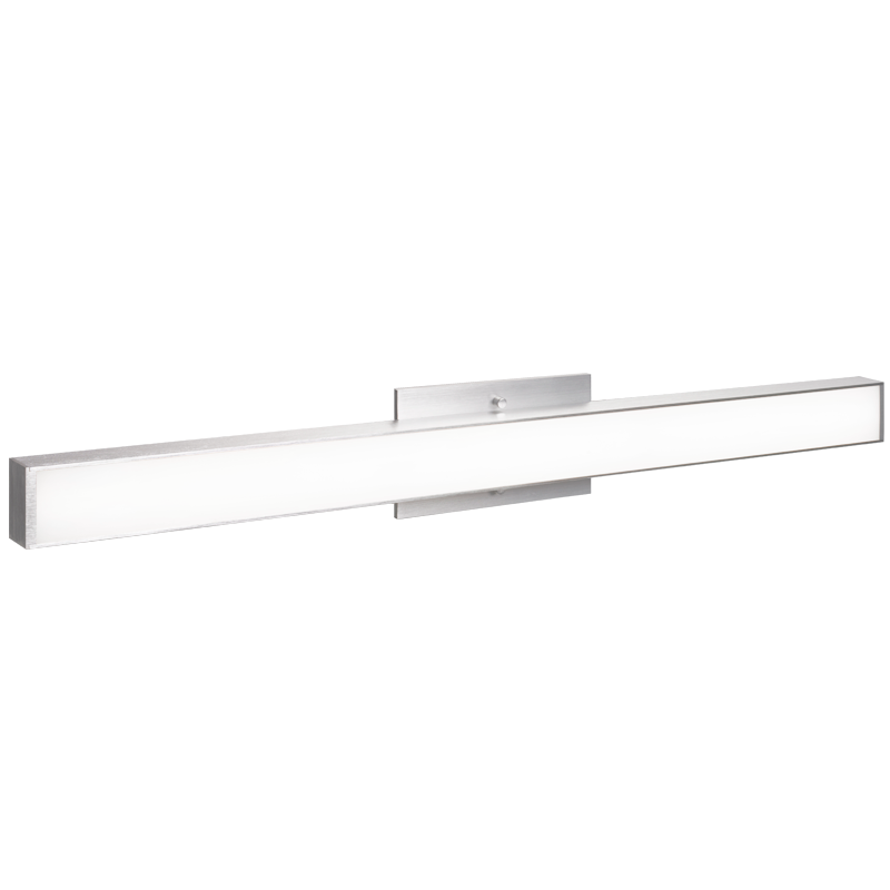 LED Steel Rectangular Frame with Acrylic Diffuser Vanity Light