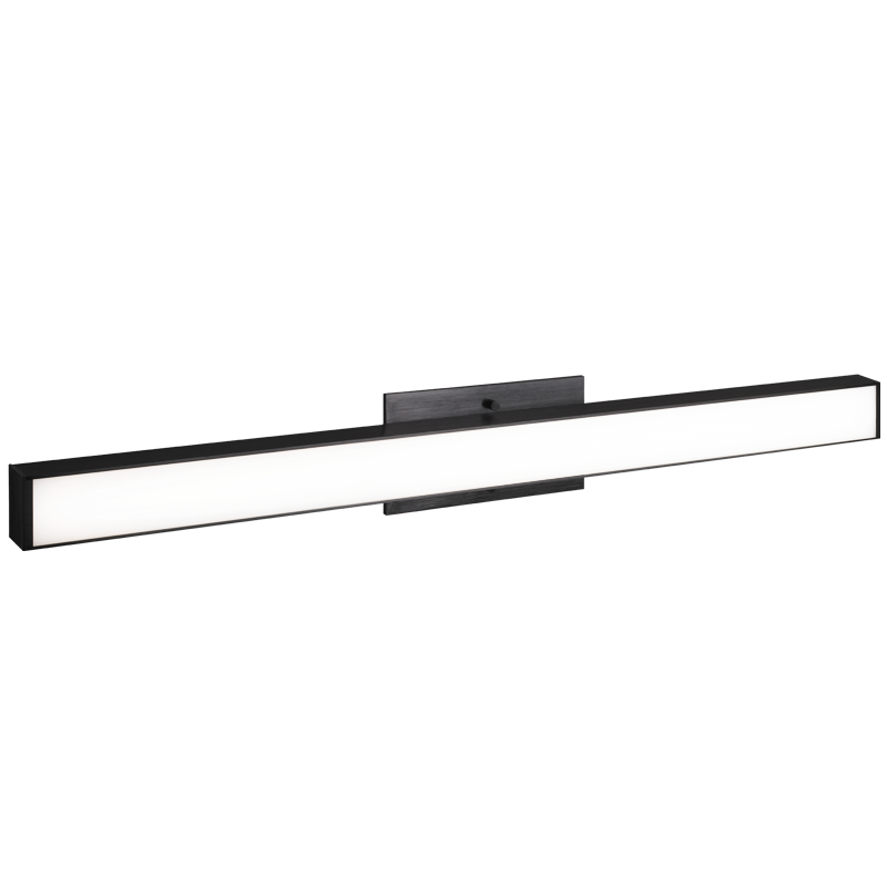 LED Steel Rectangular Frame with Acrylic Diffuser Vanity Light
