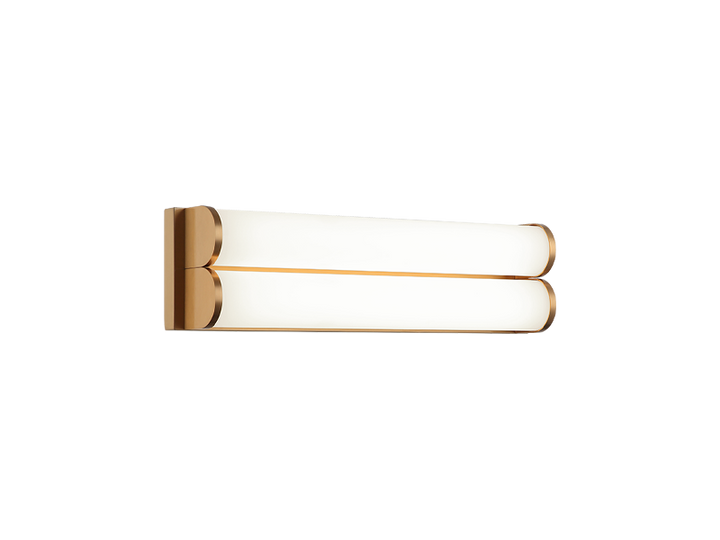 LED Steel Frame with Acrylic Diffuser Double Vanity Light