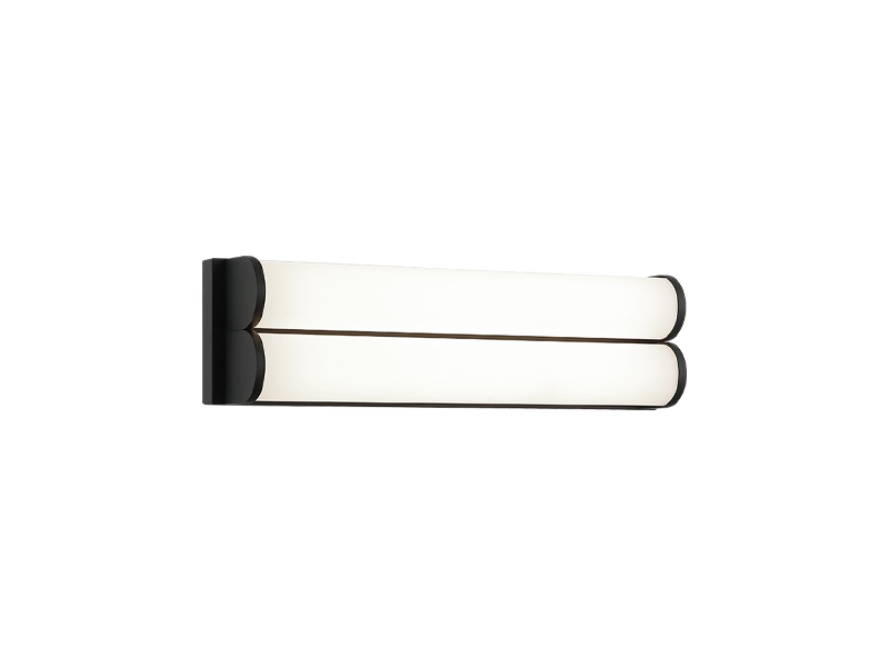 LED Steel Frame with Acrylic Diffuser Double Vanity Light