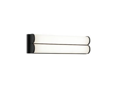 LED Steel Frame with Acrylic Diffuser Double Vanity Light