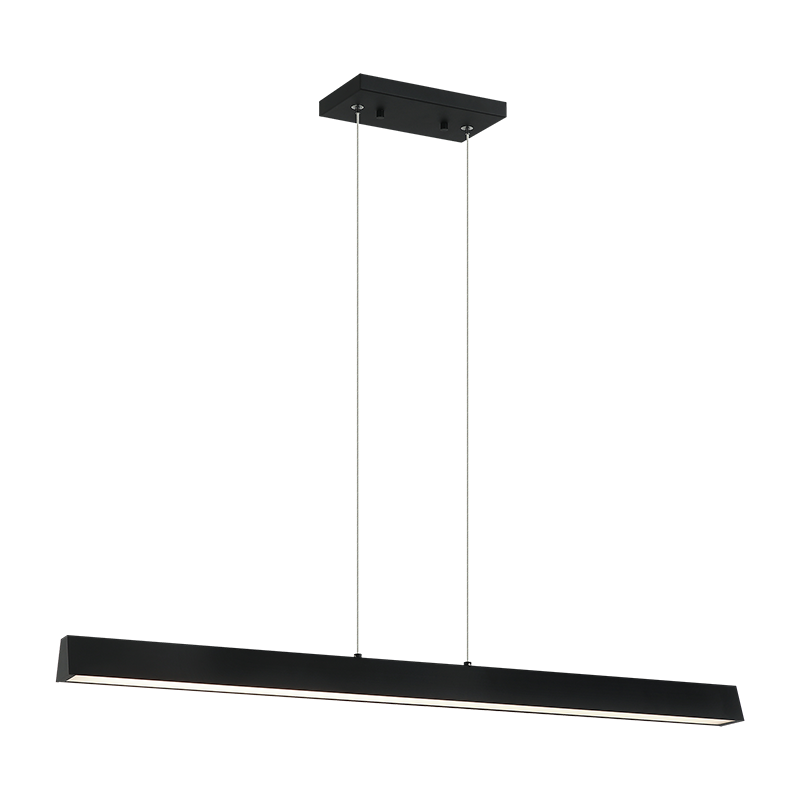 LED Steel Frame with Acrylic Diffuser Linear Pendant