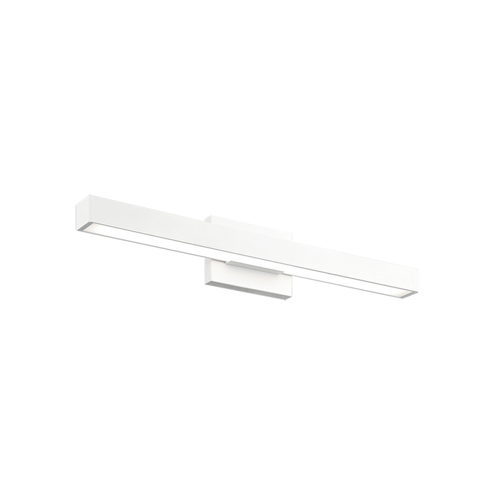 LED Steel Frame with Glass Diffuser Vanity Light
