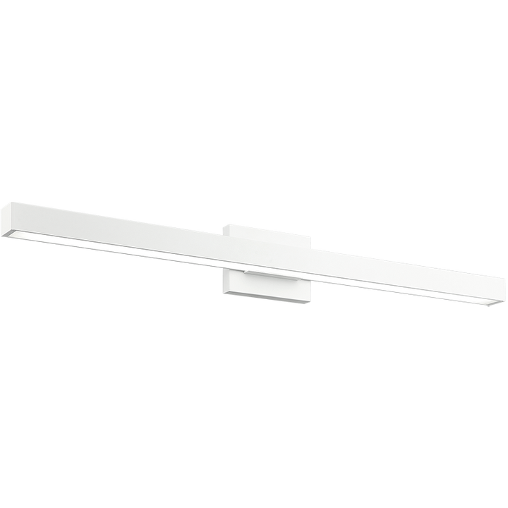 LED Steel Frame with Glass Diffuser Vanity Light