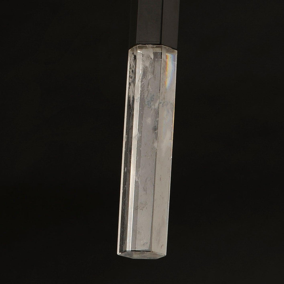 LED Aluminum Hexagon Tube Single Light Pendant - LV LIGHTING