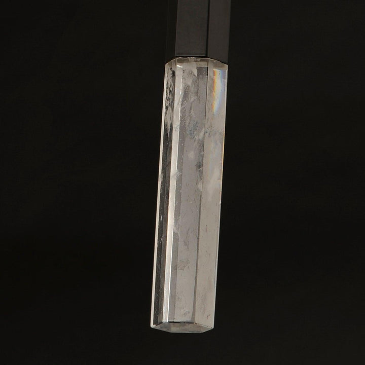 LED Aluminum Hexagon Tube Single Light Pendant - LV LIGHTING