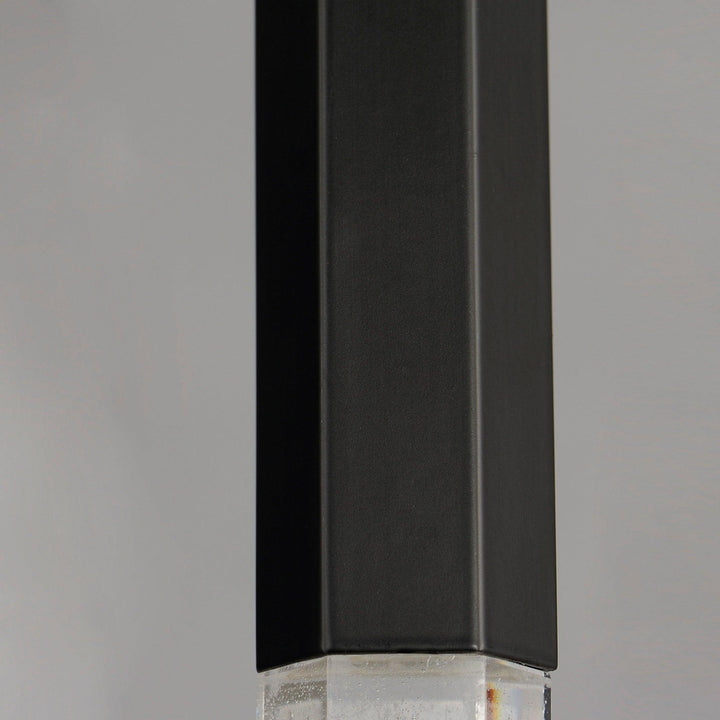 LED Aluminum Hexagon Tube Single Light Pendant - LV LIGHTING