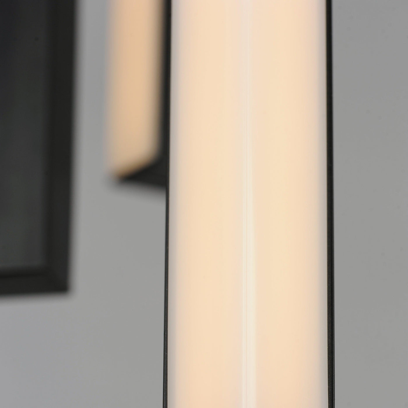 LED Black with Acrylic Diffuser Minimalist Pendant - LV LIGHTING