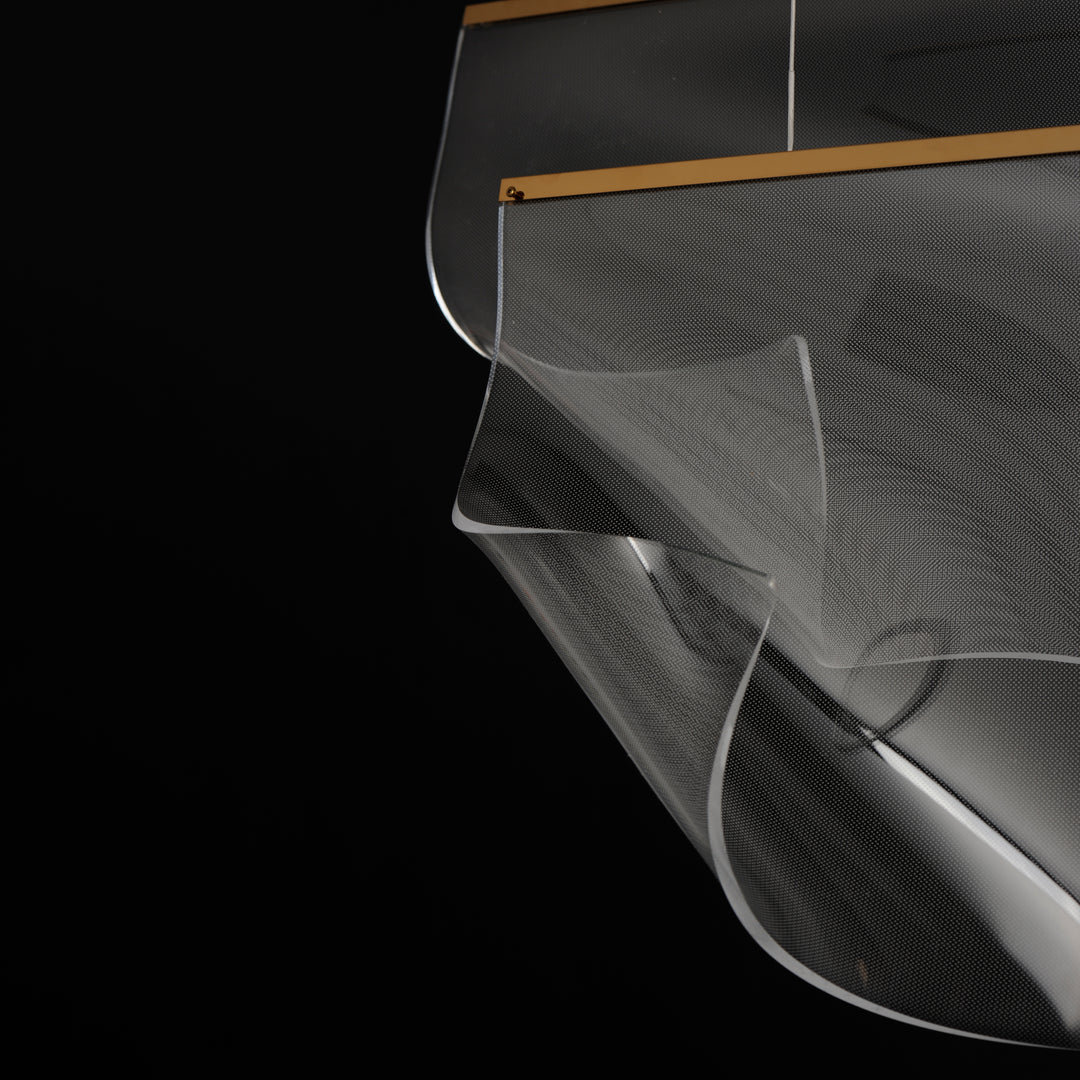 Rinkle - 3 Light Linear LED Pendant by ET2 Lighting - view 5