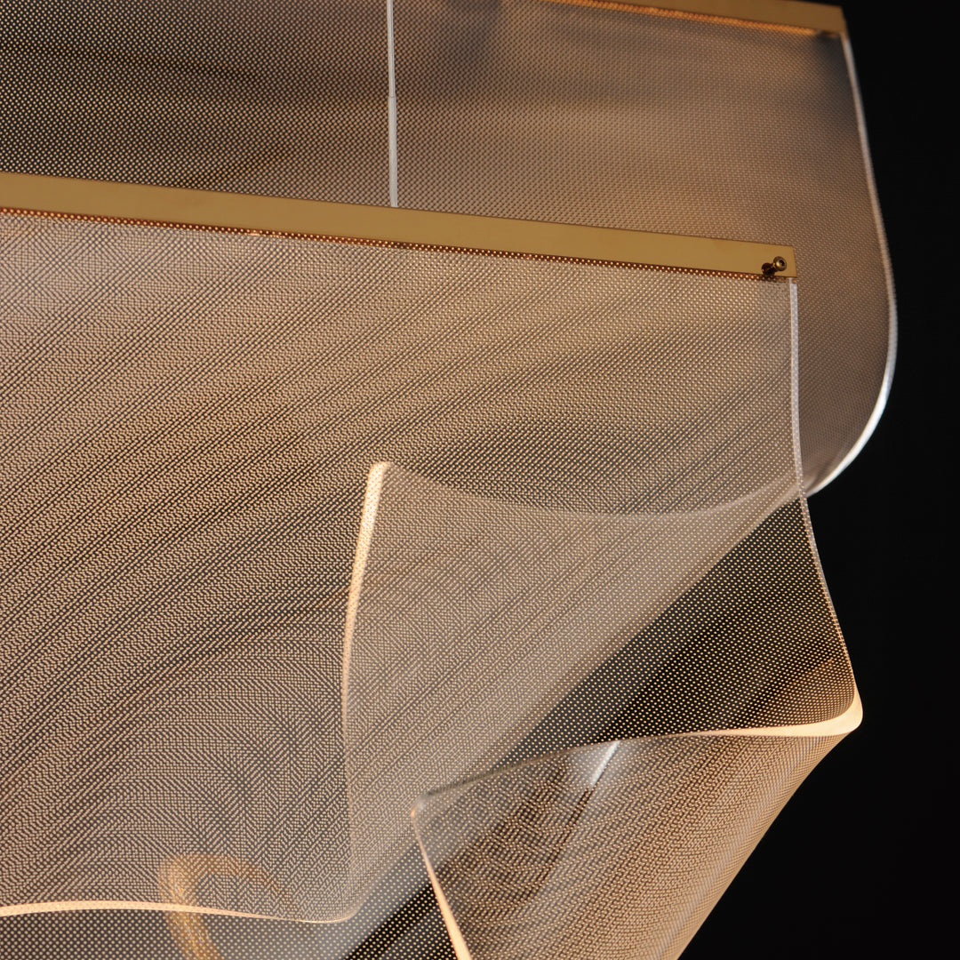 Rinkle - 3 Light Linear LED Pendant by ET2 Lighting - view 7