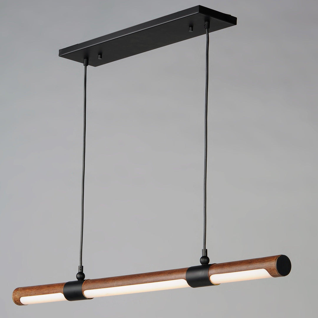 LED Antique Pecan Pendant - LV LIGHTING