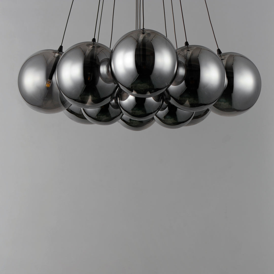 Burst - Multiple Light LED Chandelier by ET2 Lighting - view 5