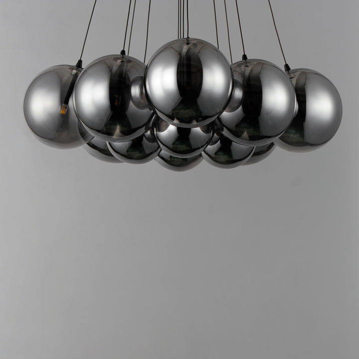 Burst - Multiple Light LED Chandelier by ET2 Lighting - view 5