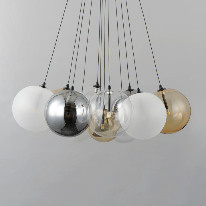 Burst - Multiple Light LED Chandelier by ET2 Lighting - view 8