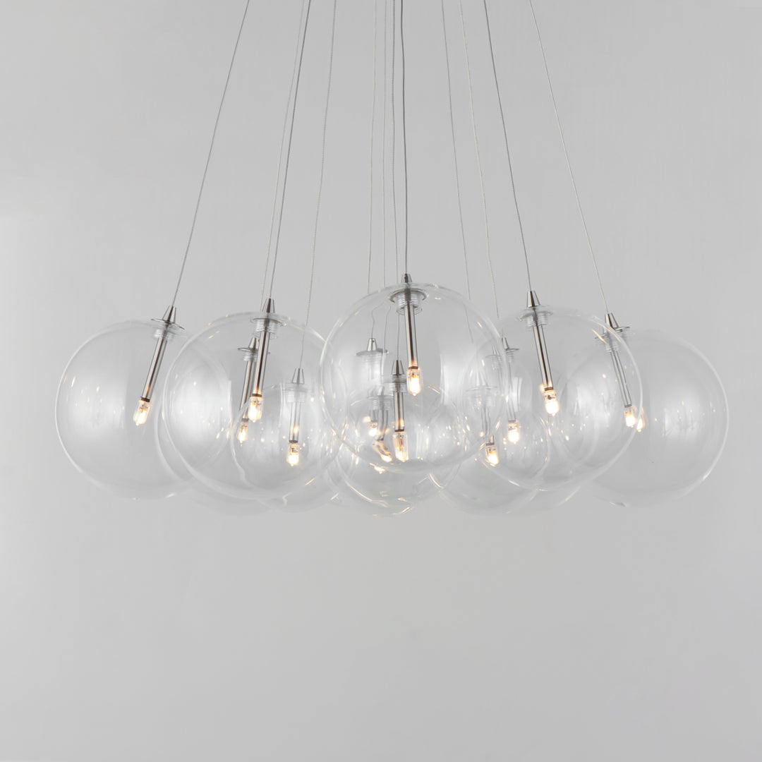 Burst - Multiple Light LED Chandelier by ET2 Lighting - view 9