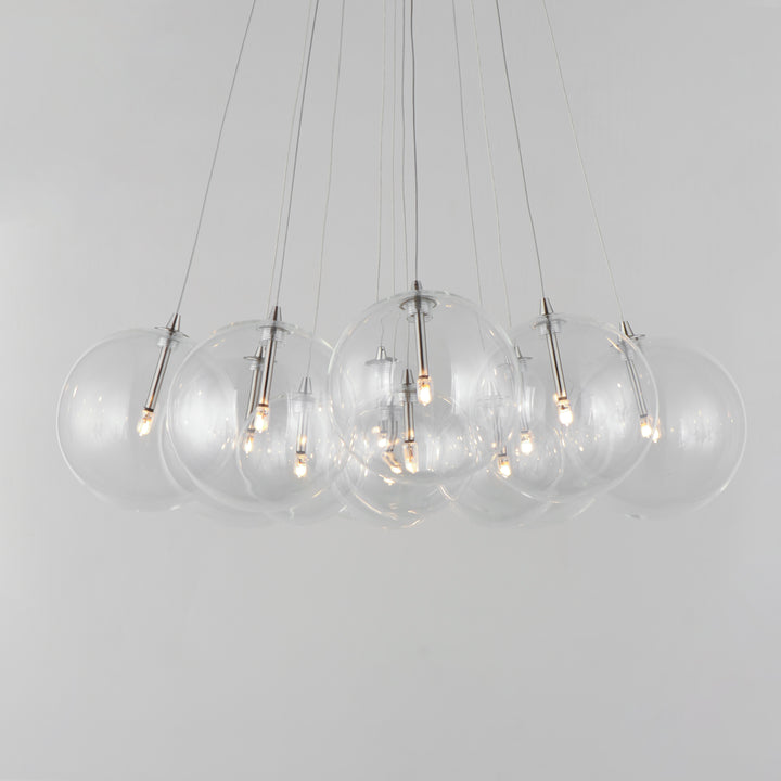 Burst - Multiple Light LED Chandelier by ET2 Lighting - view 9