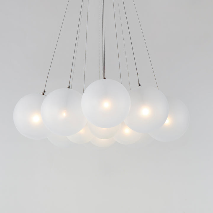 Burst - Multiple Light LED Chandelier by ET2 Lighting - view 10
