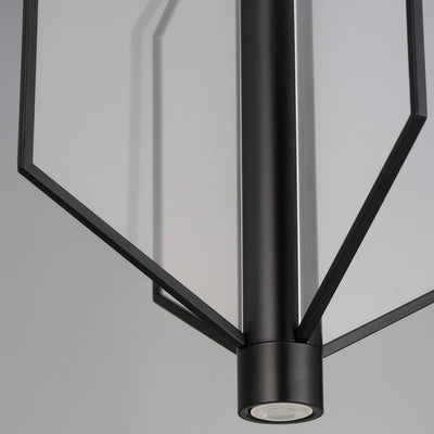 LED Translucent Acrylic Panels Attached with Cylindrical Tube Pendant - LV LIGHTING