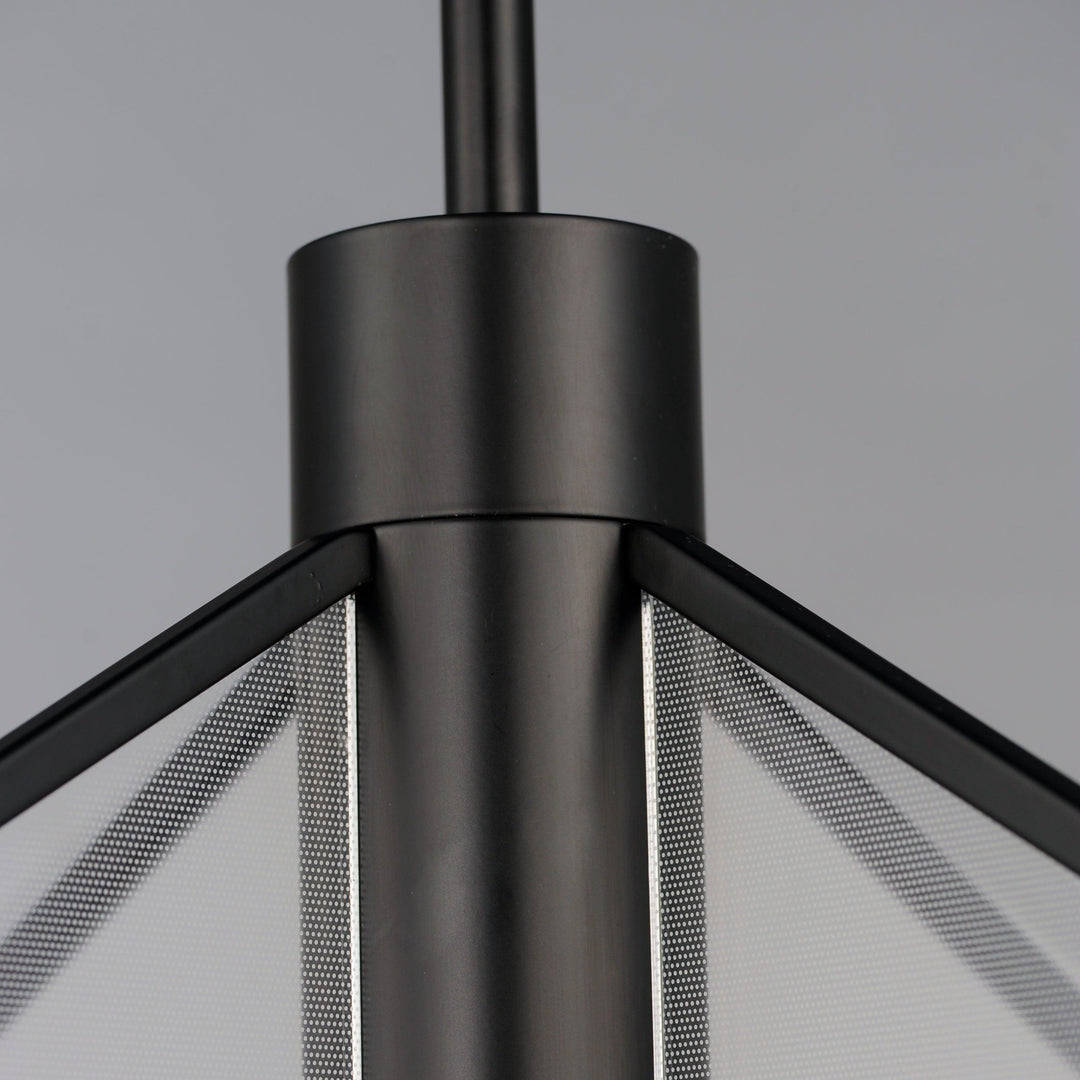 LED Translucent Acrylic Panels Attached with Cylindrical Tube Pendant - LV LIGHTING