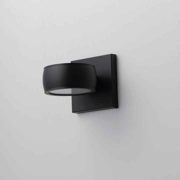 LED Black Aluminum with Acrylic Lens Outdoor Wall Sconce - LV LIGHTING