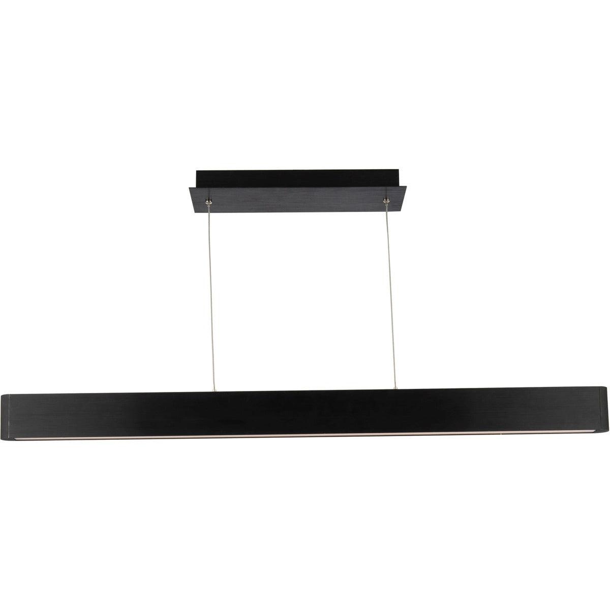 LED Aluminum Frame with Polycarbonate Diffuser Linear Pendant - LV LIGHTING