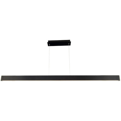 LED Aluminum Frame with Polycarbonate Diffuser Linear Pendant - LV LIGHTING