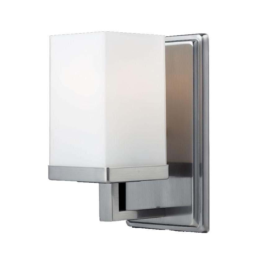 Brushed Nickel Vanity Wall Light - LV LIGHTING