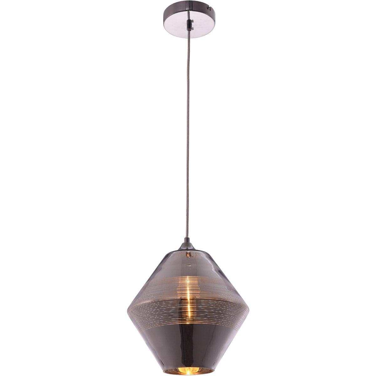 Dark Chrome Pendant - LV LIGHTING