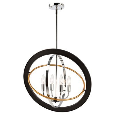 Multicolor Orbit Frame Chandelier - LV LIGHTING
