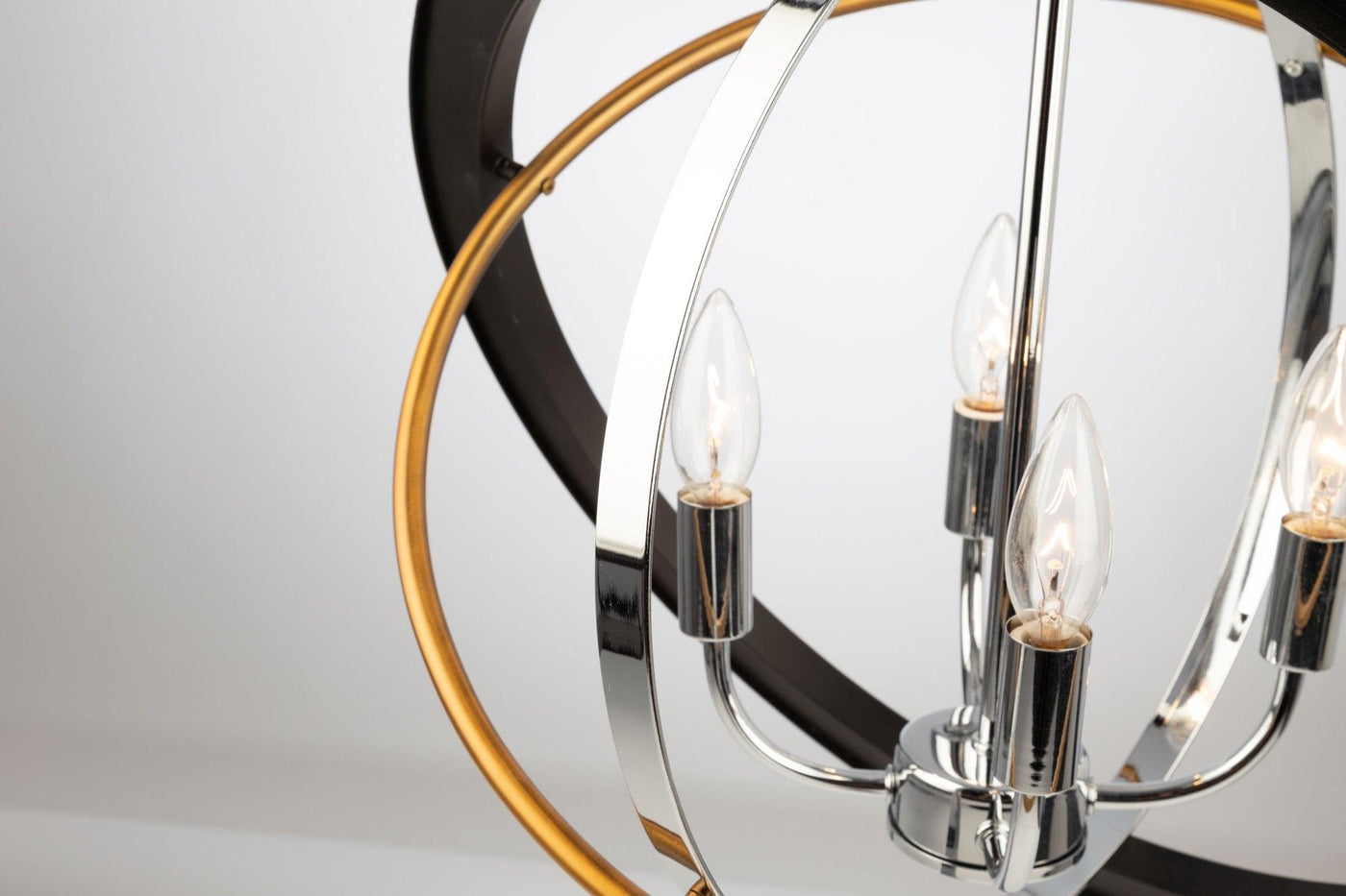 Multicolor Orbit Frame Chandelier - LV LIGHTING