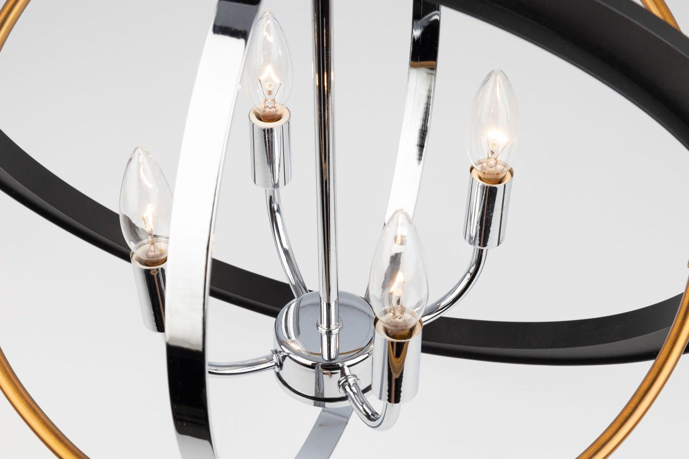 Multicolor Orbit Frame Chandelier - LV LIGHTING