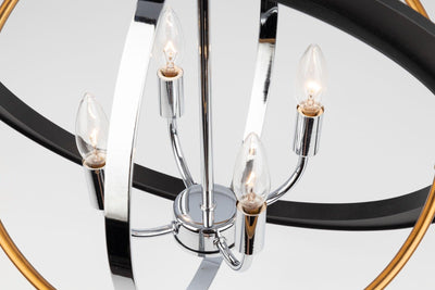 Multicolor Orbit Frame Chandelier - LV LIGHTING