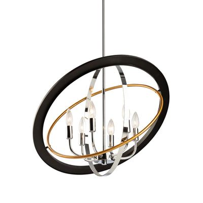 Multicolor Orbit Frame Chandelier - LV LIGHTING