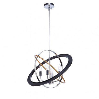 Multicolor Orbit Frame Chandelier - LV LIGHTING