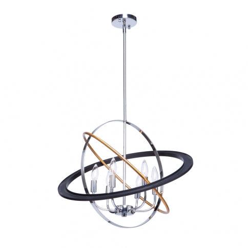 Multicolor Orbit Frame Chandelier - LV LIGHTING
