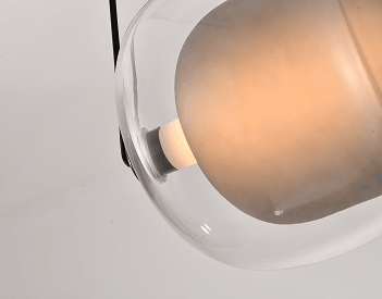 LED Glass in Glass Pendant - LV LIGHTING