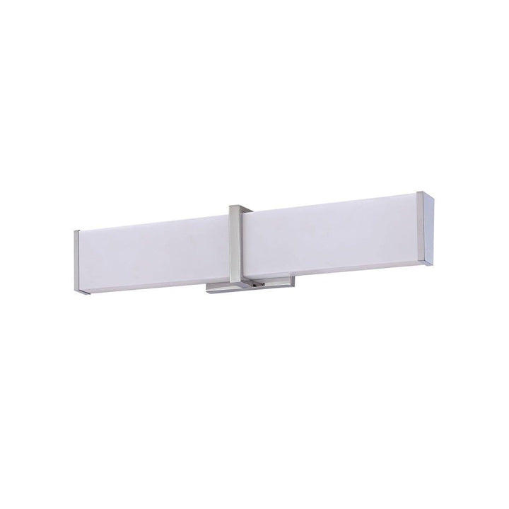 Chrome with Frosted Shade Vanity Light - LV LIGHTING