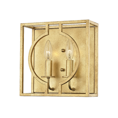 Steel Open Air Frame Square Wall Sconce